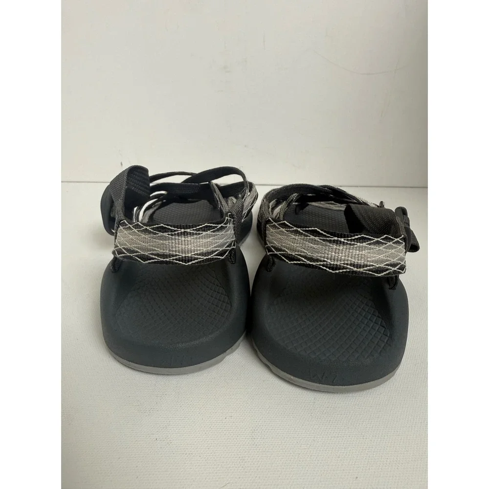 Chaco Z Cloud 2 Womens Sandals Gray Black Strappy Toe Loop Sport Shoes Size 7 7